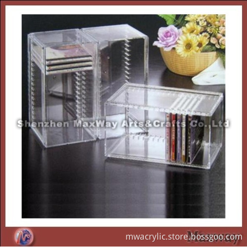 Transparent Acrylic/Perspex/Lucite CD Display Case